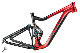 kinesis full suspension frame